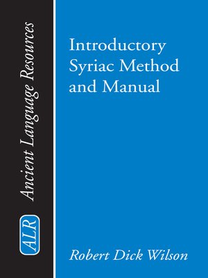 cover image of Introductory Syriac Method and Manual